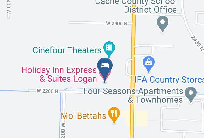 Cache - Holiday Inn Express & Suites Logan Maps