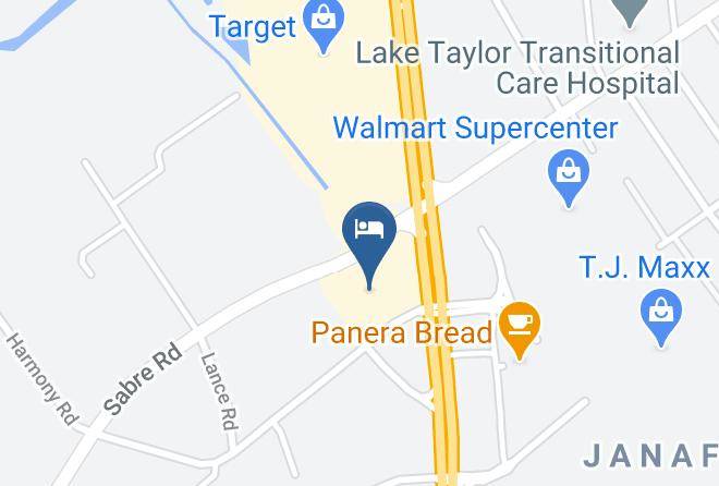 Norfolk City - Holiday Inn Express & Suites Norfolk Airport Maps