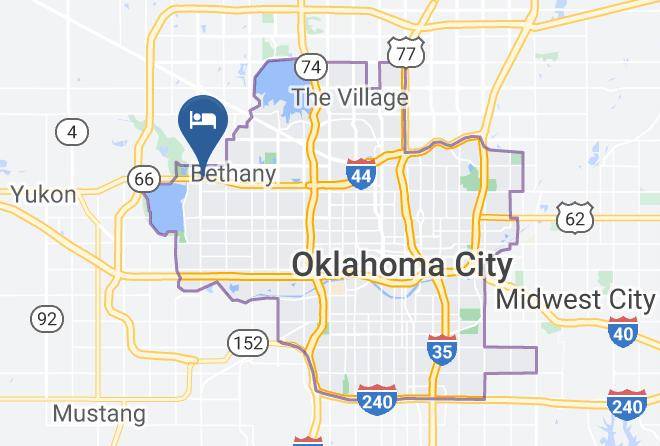 Oklahoma - Holiday Inn Express & Suites Oklahoma City Bethany Maps