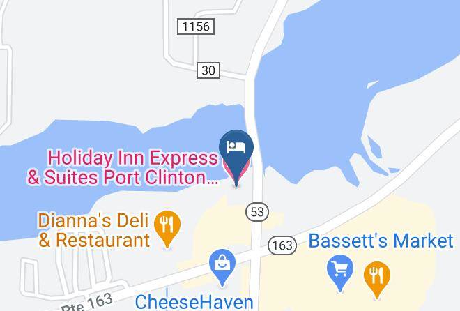 Ottawa - Holiday Inn Express & Suites Port Clinton Catawba Island Maps