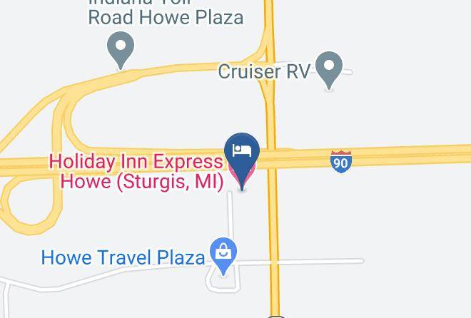 Lagrange - Holiday Inn Express Howe Maps