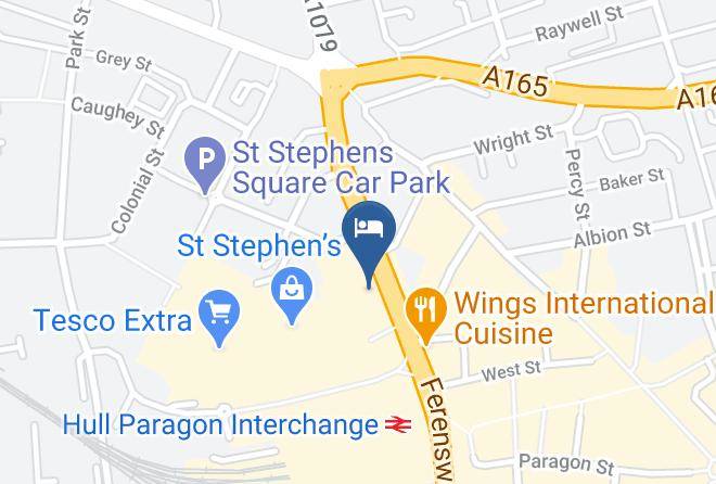 Kingston Upon Hull - Holiday Inn Express Hull City Centre Maps