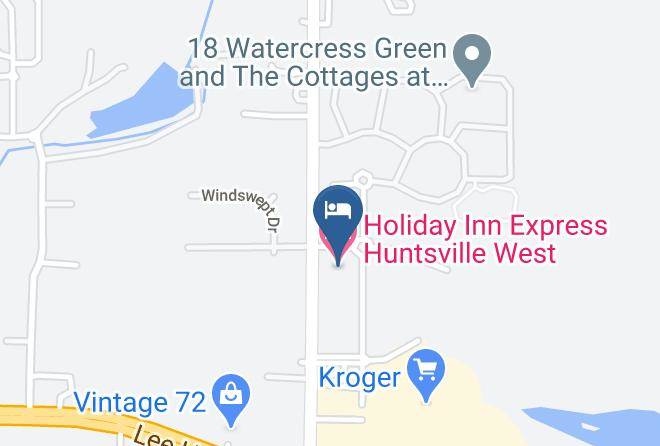 Madison - Holiday Inn Express Huntsville West Research Pk Maps