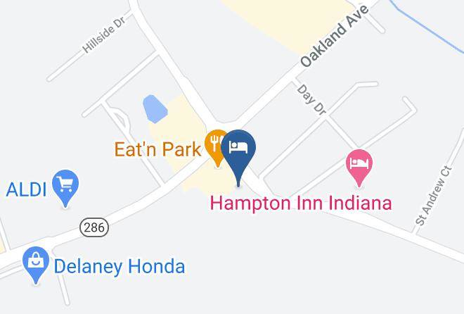 Indiana - Holiday Inn Express Indiana Maps
