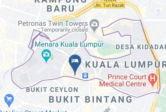 Kuala Lumpur - Holiday Inn Express Kuala Lumpur City Centre Maps