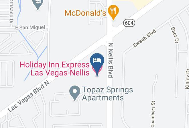 Clark - Holiday Inn Express Las Vegas Nellis Maps