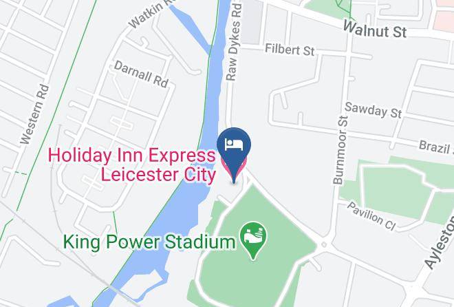 Leicester City - Holiday Inn Express Leicester City Maps