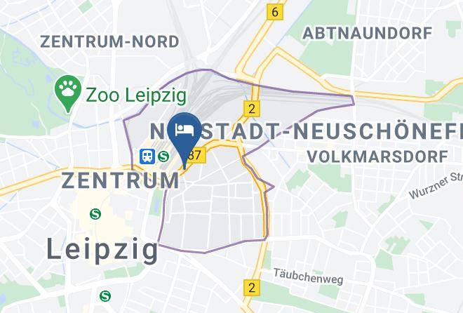 Leipzig - Premier Inn Leipzig City Hahnekamm Hotel Maps