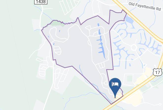 Holiday Inn Express Leland Wilmington Area Map