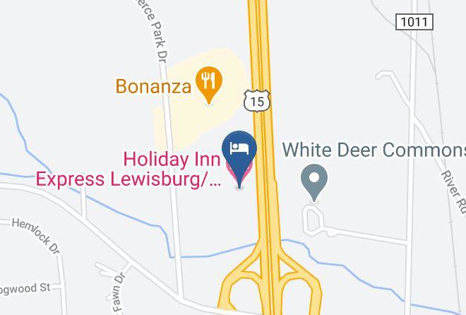 Union - Holiday Inn Express Lewisburg New Columbia Maps