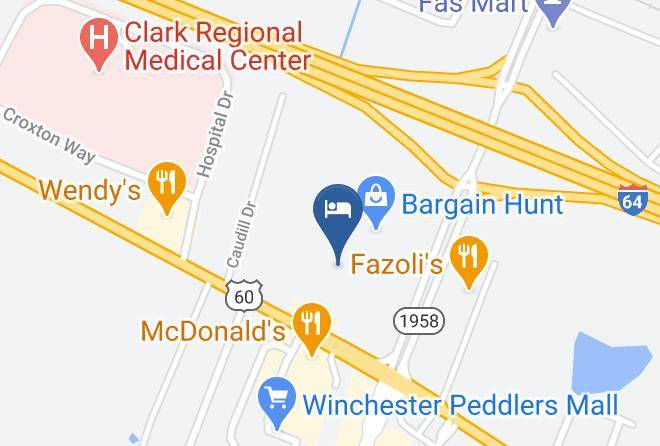 Clark - Holiday Inn Express Lexington East Winchester Maps