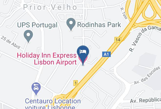 Loures - Holiday Inn Express Lisbon Airport Maps