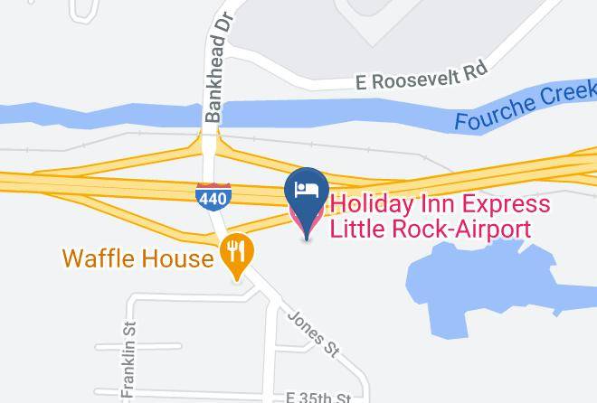 Pulaski - Holiday Inn Express Little Rock Airport Maps