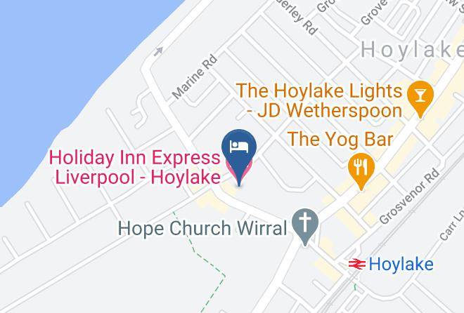 Wirral - Holiday Inn Express Liverpool Hoylake Maps