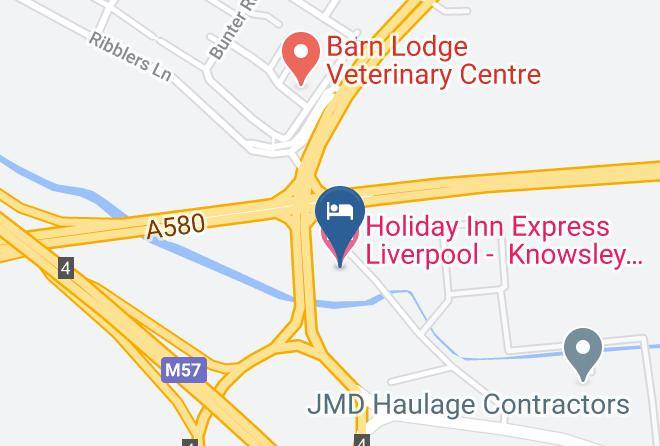 Knowsley - Holiday Inn Express Liverpool Knowsley M57 Jct 4 Maps
