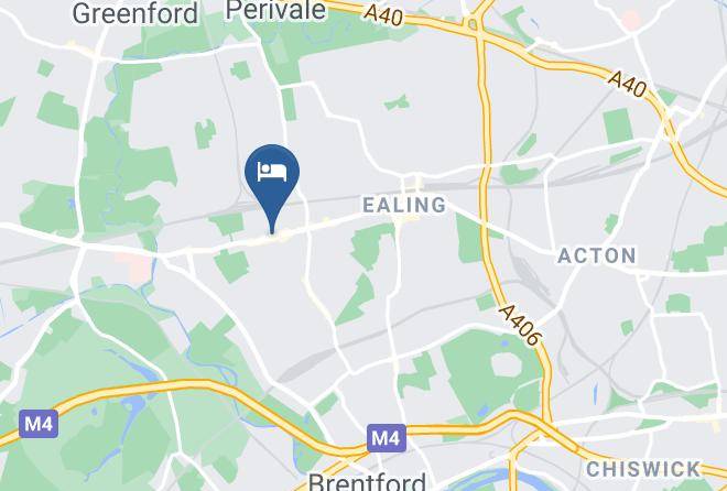 London - Holiday Inn Express London Ealing Maps