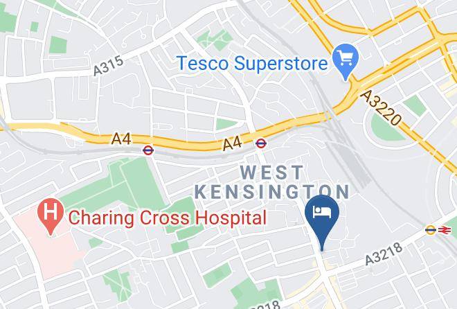 London - Holiday Inn Express London Earl's Court Maps