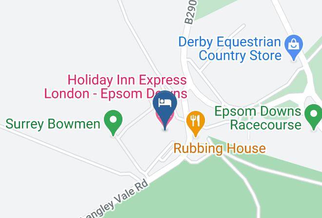 Holiday Inn Express London Epsom Downs Map