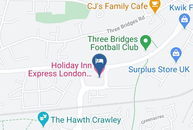 West Sussex - Holiday Inn Express London Gatwickcrawley Maps