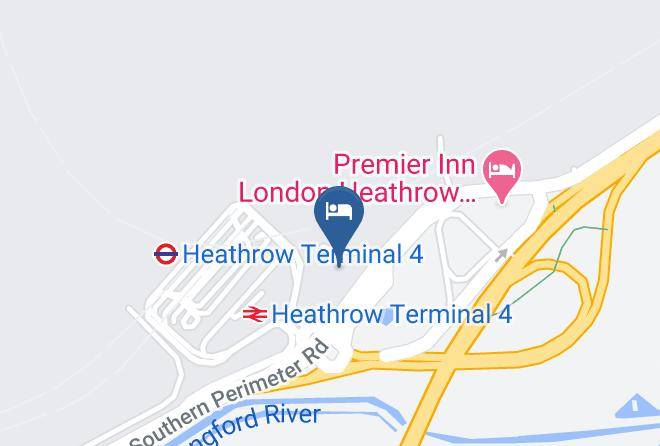 Holiday Inn Express London Heathrow T4 Map