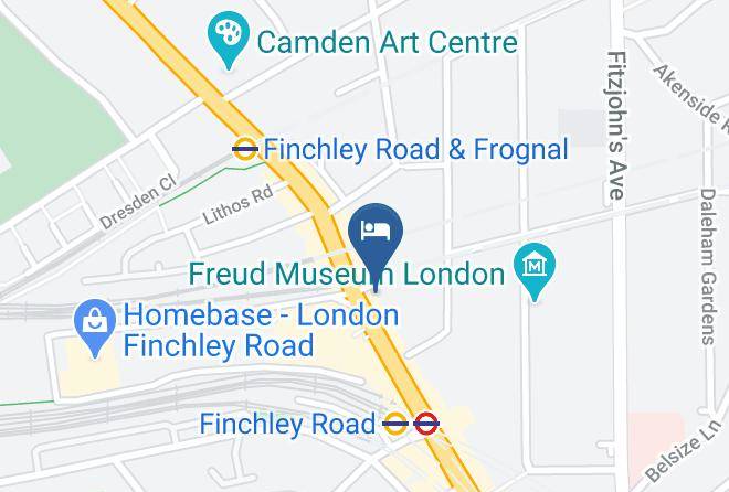 London - Holiday Inn Express London Swiss Cottage Maps