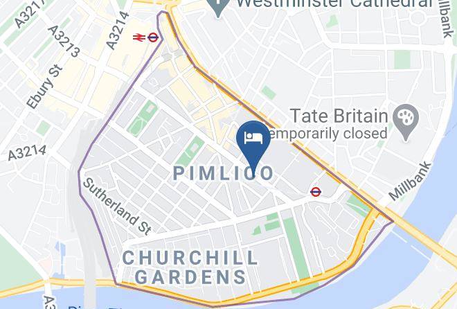 London - Holiday Inn Express London Victoria Maps