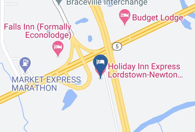 Trumbull - Holiday Inn Express Lordstown Newton Falls Warren Maps