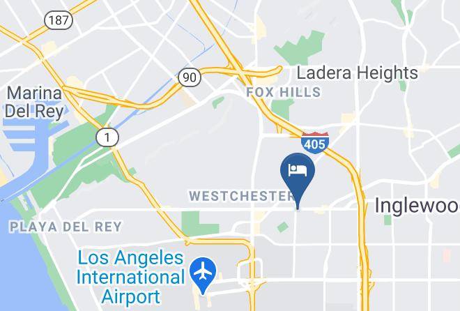 Los Angeles - Holiday Inn Express Los Angeles Lax Airport Maps