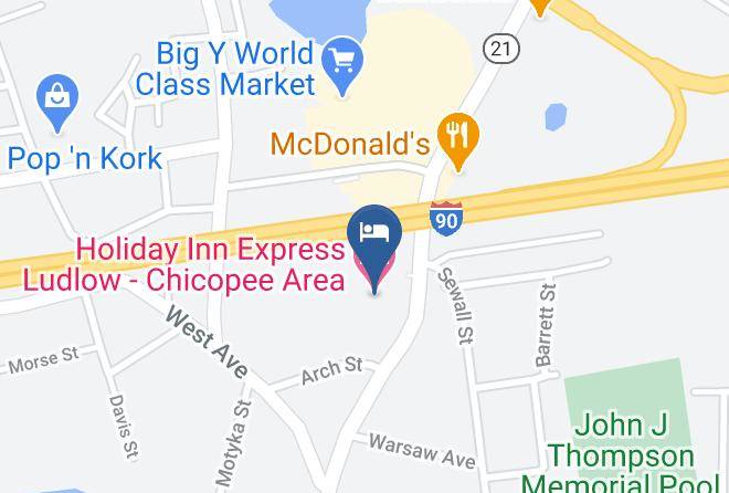 Hampden - Holiday Inn Express Ludlow Chicopee Area Maps