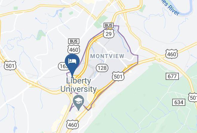Lynchburg City - Holiday Inn Express Lynchburg Maps