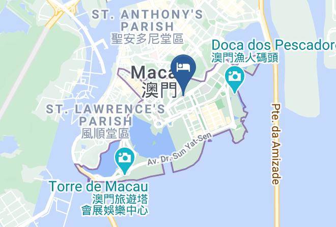 Macau - Holiday Inn Express Macau City Centre Maps