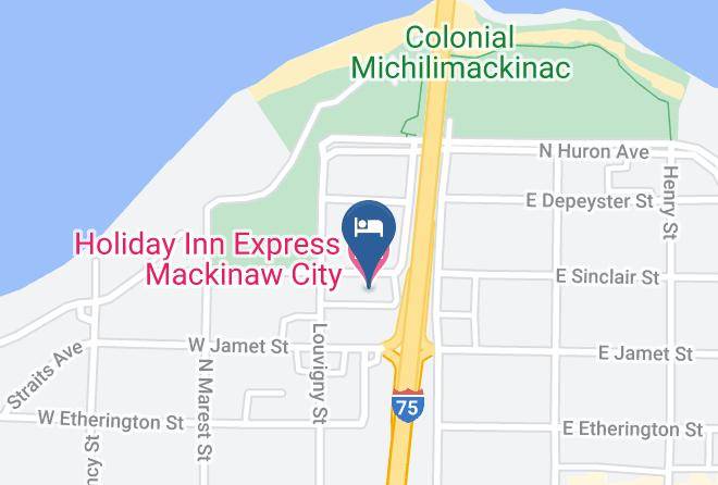 Emmet County - Holiday Inn Express Mackinaw City Maps