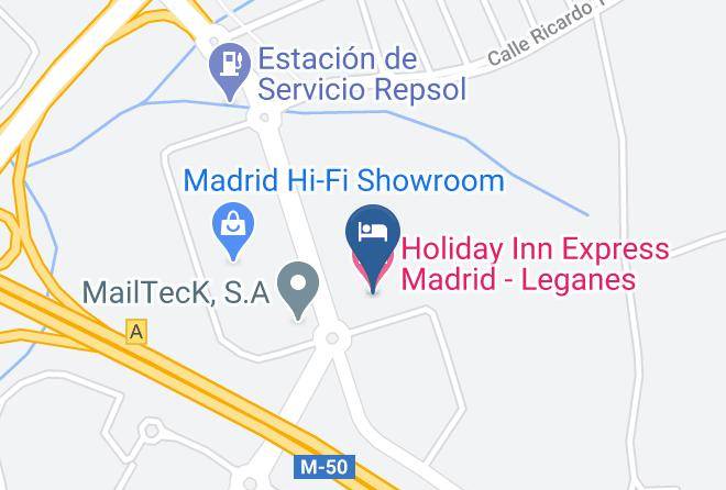 Madrid - Holiday Inn Express Madrid Leganes Maps