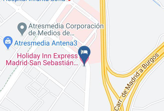Madrid - Holiday Inn Express Madrid San Sebastian De Los Reyes Maps