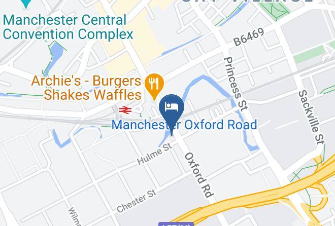 Holiday Inn Express Manchester Cc Oxford Road Map