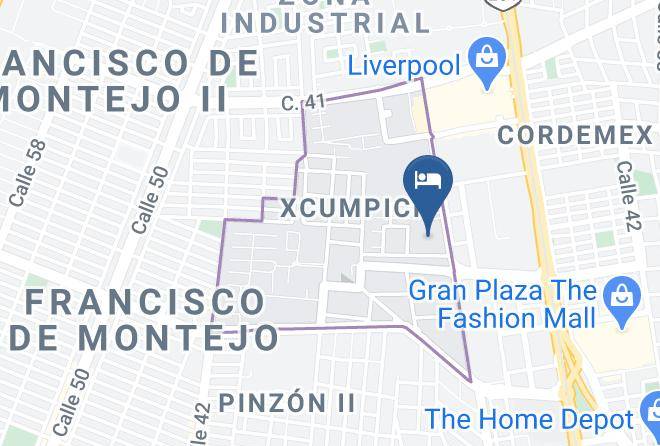 Merida - Holiday Inn Express Merida Maps