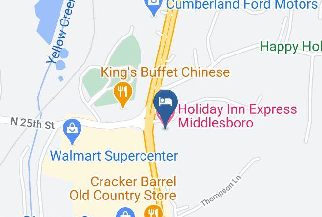 Bell - Holiday Inn Express Middlesboro Maps