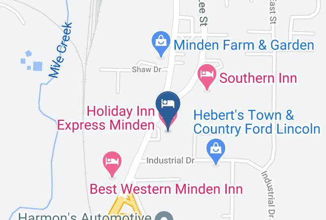 Webster Par - Holiday Inn Express & Suites Minden Maps