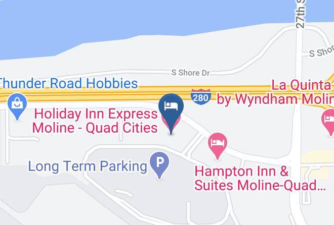 Rock Island - Holiday Inn Express Moline Quad Cities Maps