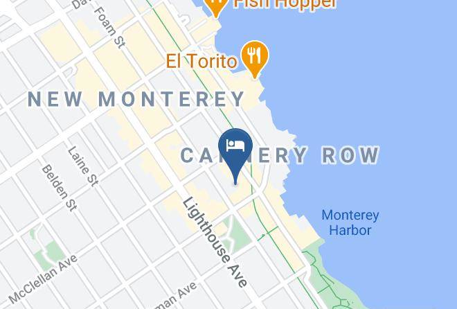 Monterey - Holiday Inn Express Monterey Cannery Row Maps