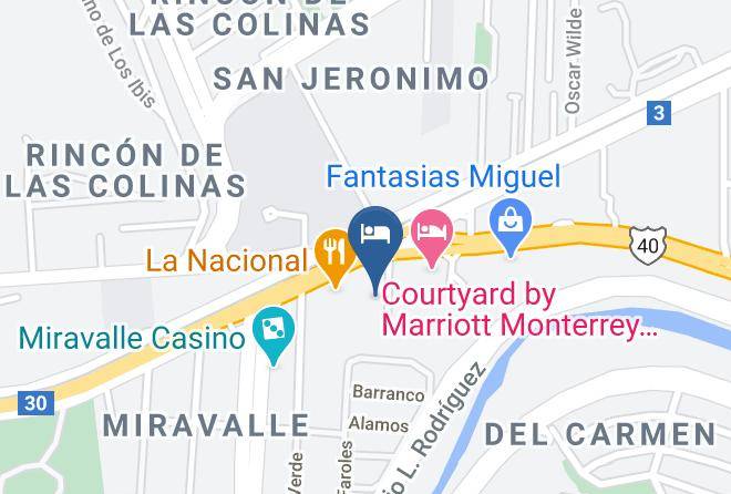 Monterrey - Holiday Inn Express Monterrey Tecnologico Maps
