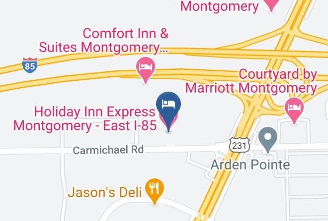 Montgomery - Holiday Inn Express Montgomery East I 85 Maps