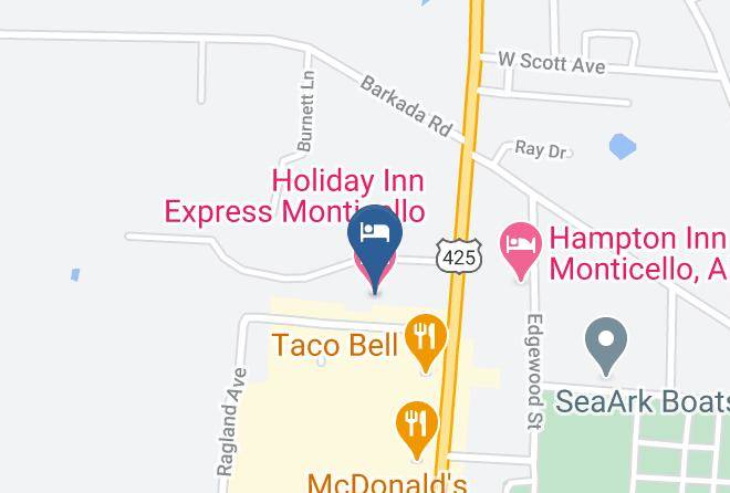 Drew - Holiday Inn Express Monticello Maps