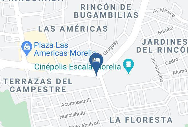 Morelia - Holiday Inn Express Morelia Maps