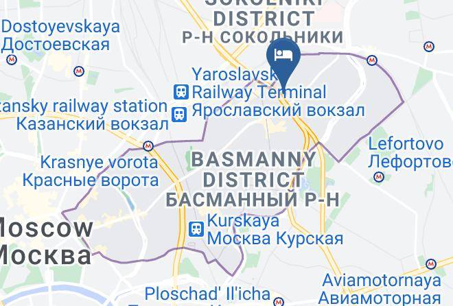 Moscow - Holiday Inn Express Moscow Baumanskaya Maps