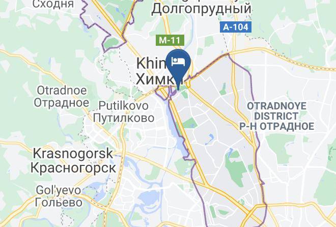 Holiday Inn Express Moscow Khovrino Map