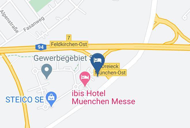 Munich District - Holiday Inn Express Munich Messe Maps