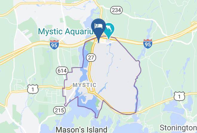 New London - Holiday Inn Express Mystic Groton Area Maps
