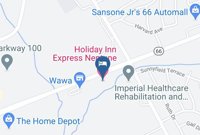 Monmouth - Holiday Inn Express Neptune Maps