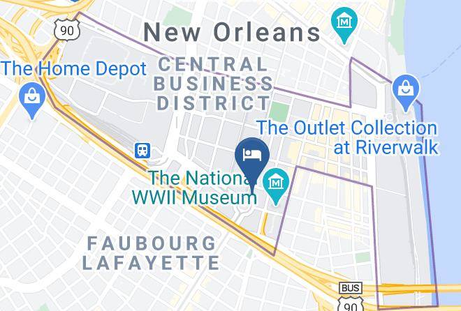 Orleans Par - Holiday Inn Express New Orleans St Charles Maps